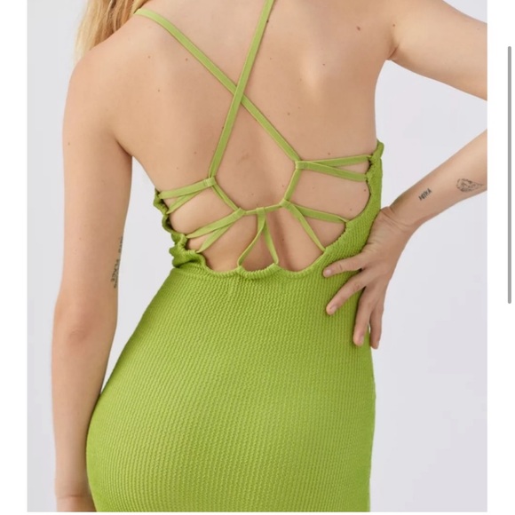 NWT Urban Outfitters Tyra Strappy Back Mini Dress - Picture 3 of 8